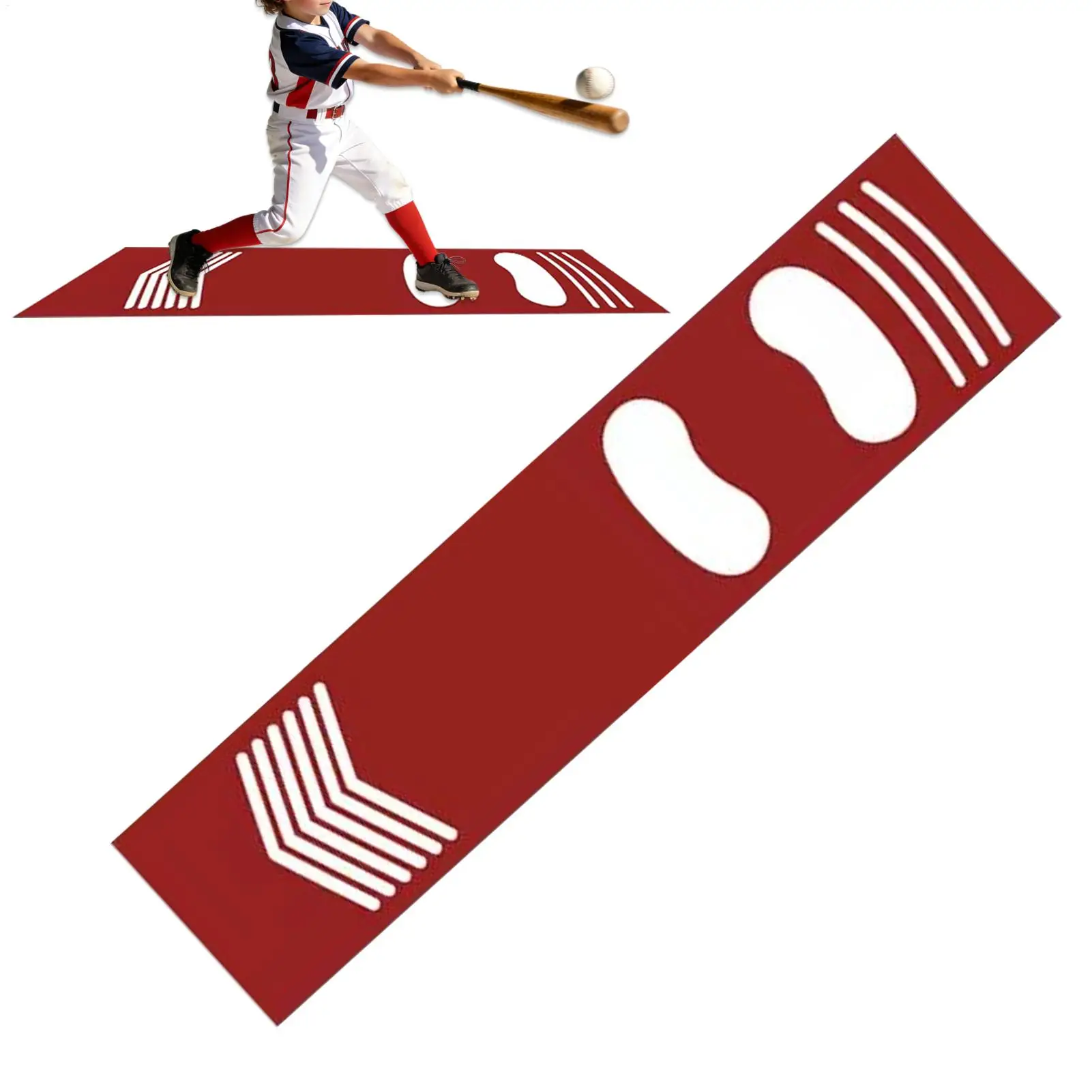 Non-Slip Baseball Hitting Mat 4