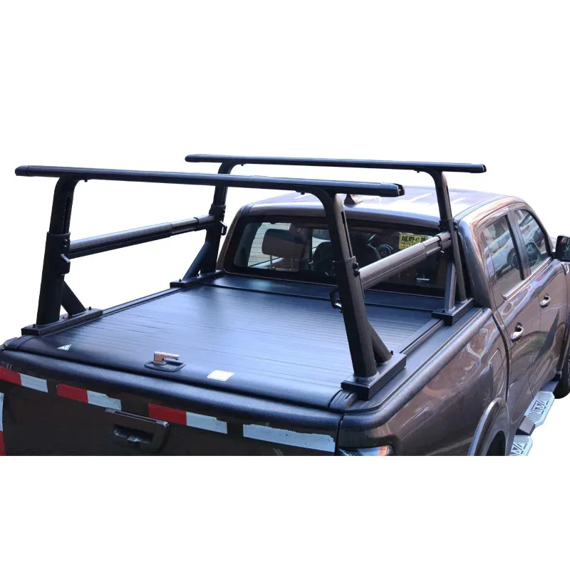 3002 Heavy 4x4 Universal Pickup Truck Aluminum Truck Bed Ladder Rack Adjustable Roll bar Car Roof Rack Cargo Rack
