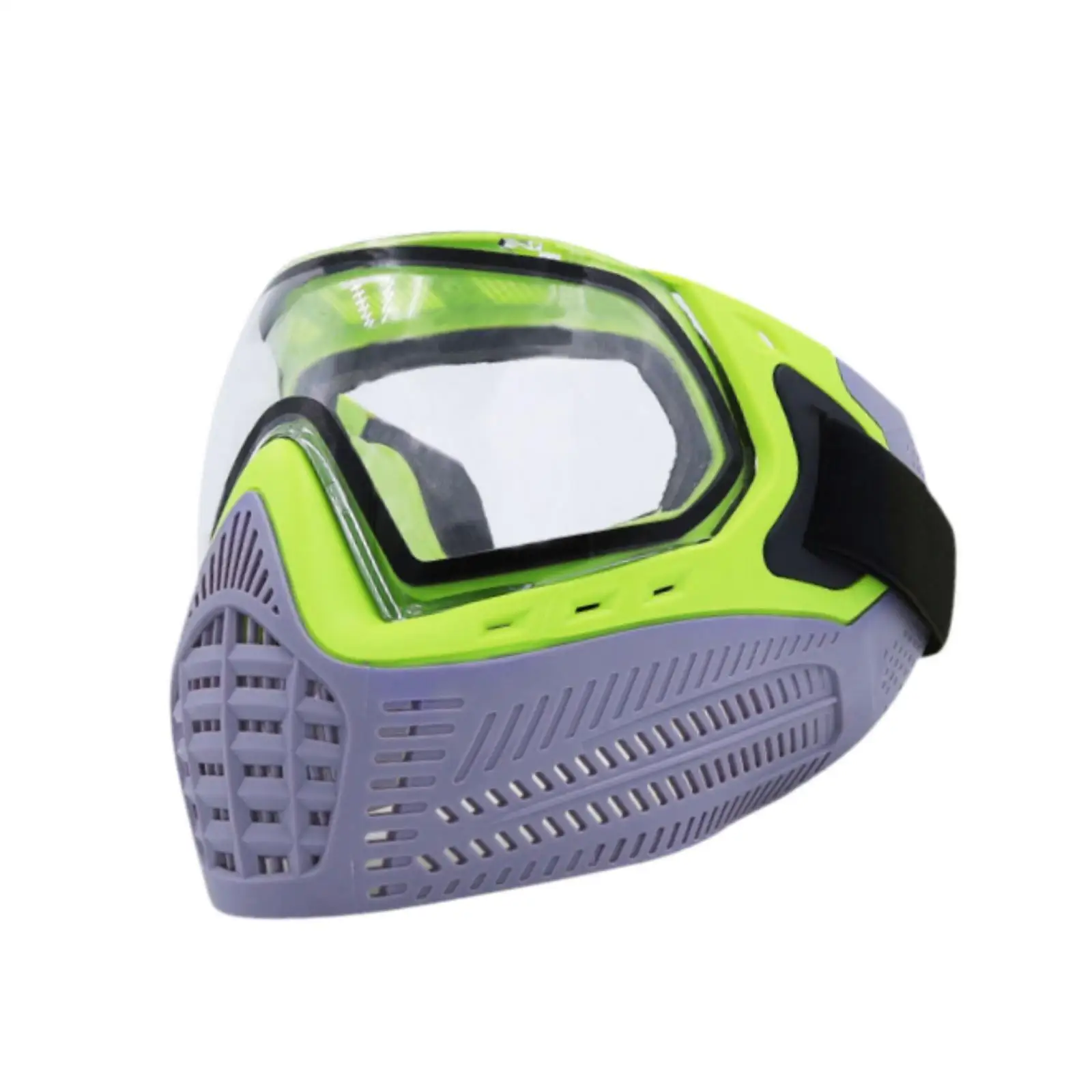 Fencing Instructor Mask Adults Unisex Adjustable Strap Breathable Lightweight Face Guard Protector PC TPU for Fencing Taekwondo