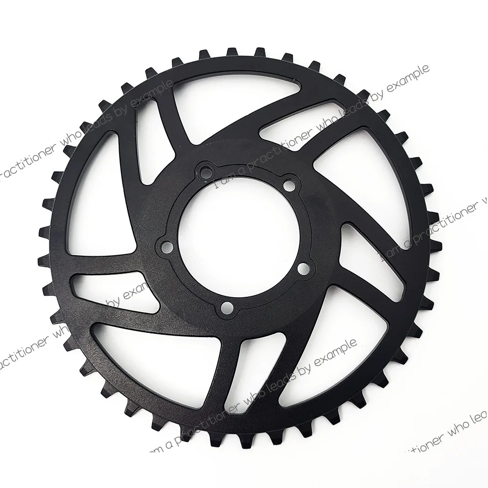 42T Applicable to octagonal bbs01 02 HD tooth disc 6061-T6 7075 aluminum alloy disc