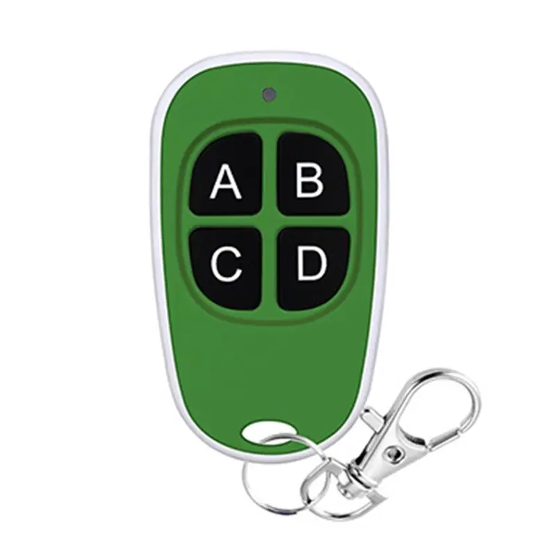 التكنولوجيا الجديدة بوابة كهربائية فتحت باب المرآب اللاسلكية التحكم عن بعد 433 ميجا هرتز 4-زر مفتاح الناسخ استنساخ الارسال