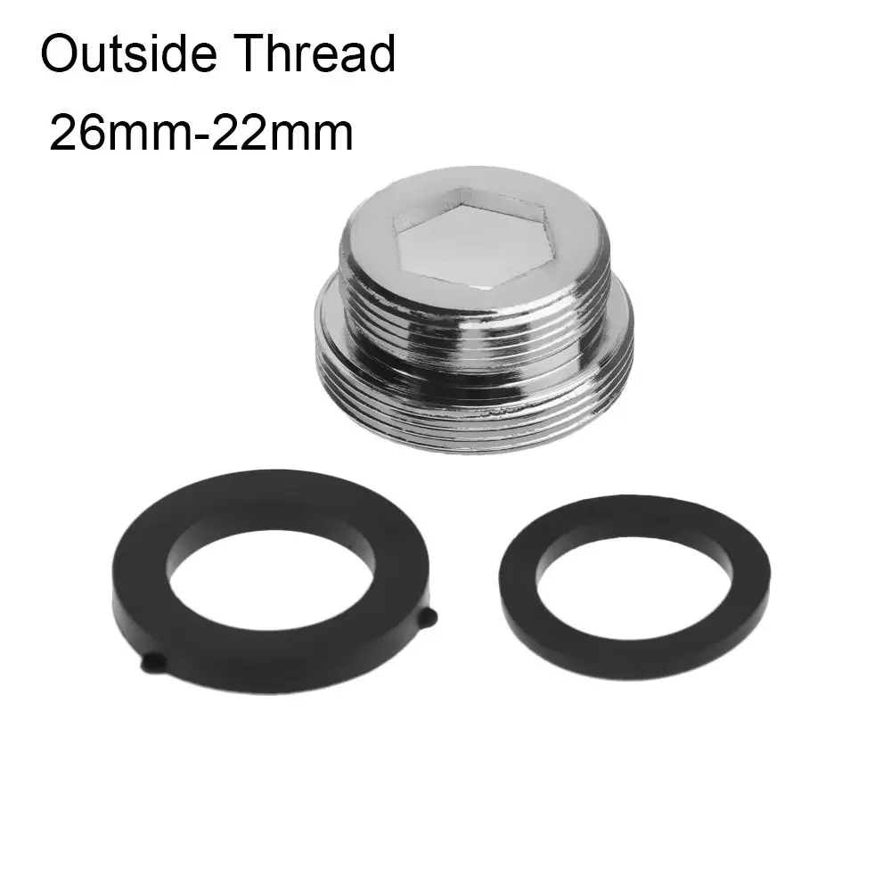 With washer Aerator Adapter Water Purifier Accessories Kitchen Faucet Tap Aerator Connector Water Saving Adaptor Outside Thread