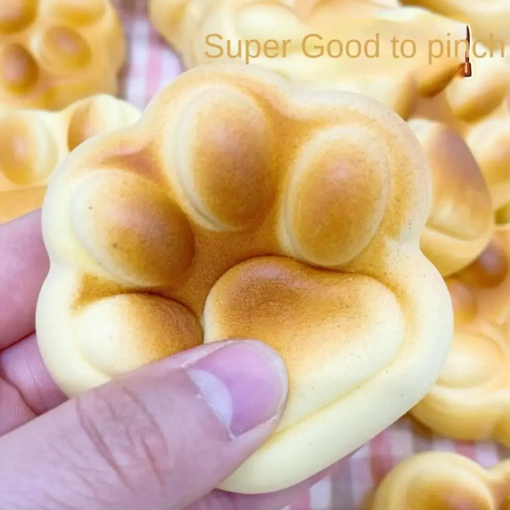 Interesante pateta de gato para amasar, juguete para apretar, pata de gato suave de silicona, juguete antiestrés, pata de gato de dibujos animados colorida, pellizco, muñeca complicada para niños