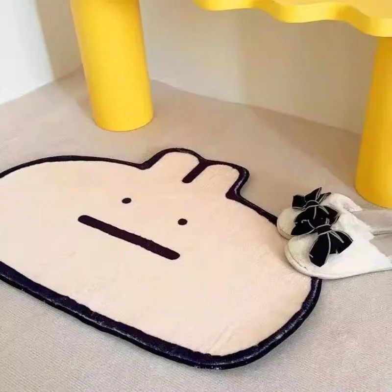 VIKAMA Ins Love Plüschteppich, saugfähig, weiche Badezimmermatte, Toiletten-Eingangstürmatte, Wohnzimmer-Schlafzimmerteppich, Heimdekoration – Detail 14