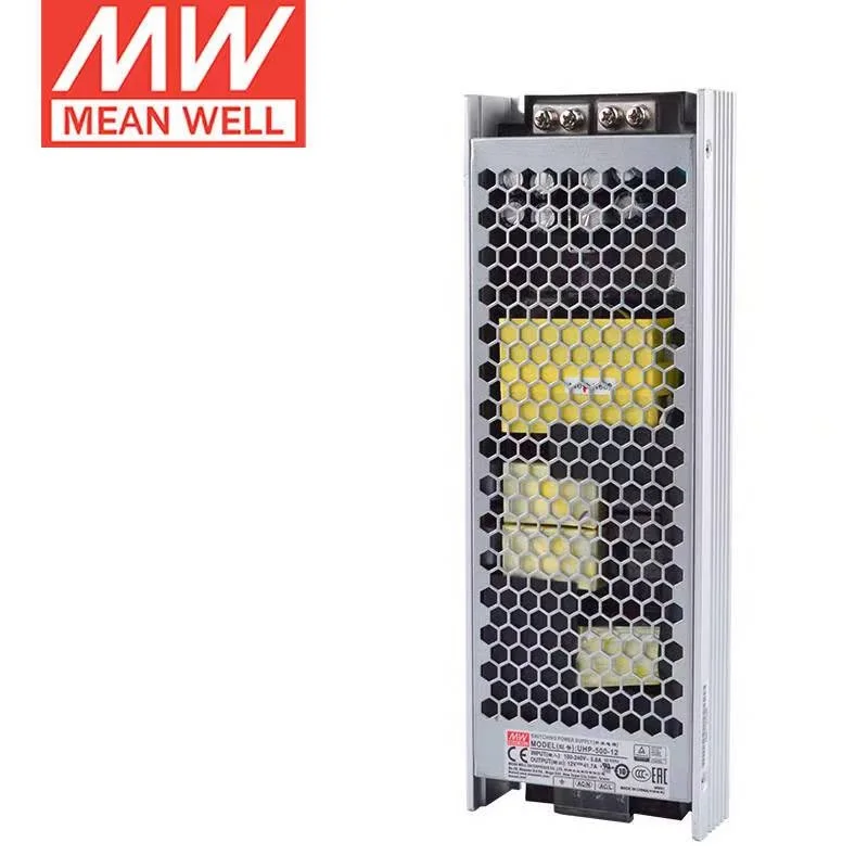 

Taiwan meanwell UHP-500-12 12V 41.7A 500.4W Slim Type with PFC Switching Supply Brand New Original Authentic