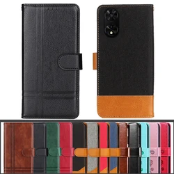 For TCL 505 Case Cover T509K Flip Leather Wallet Book Soft Silicone Bumper Coque for TCL 505 T5094 Fundas TCL505 Phone Case