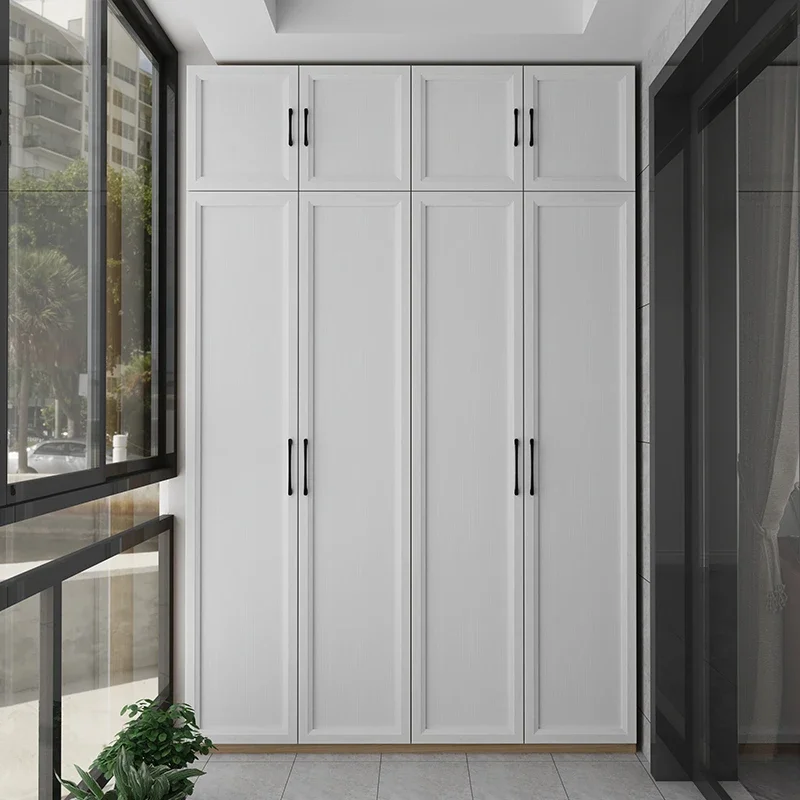 

European balcony storage special cabinet sunscreen shoe large capacity sundries custom bay window