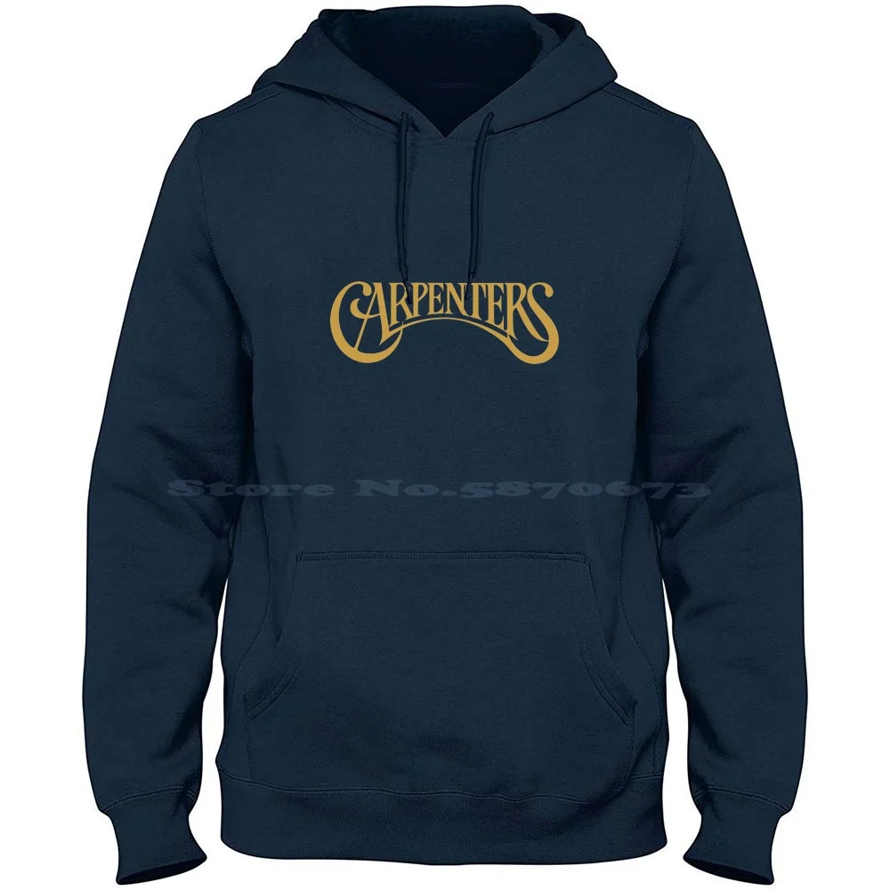 The Carpenters Logo Vector Vintage 100% Cotton Hoodie T Shirt Musictshirt Tourshirt Tour Musicmerchandise Caps Chiffon Graphic