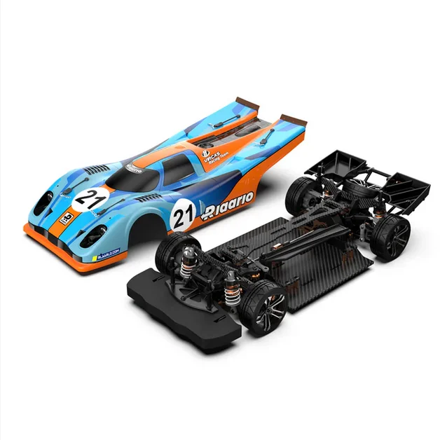 1/10 RC Car Carbon Fiber Brushless RTR Electric On-Road RC Supercar High Speed AK-917B-C by Rlaarlo with 2.4GHz Remote Control