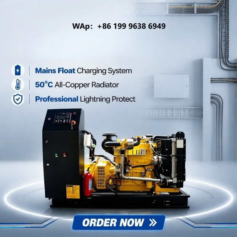 WAGNA DL30W-50 22kW  Generator Set Water Cooled Three Phase Industrial Standby Power Solution Reliable Efficient
