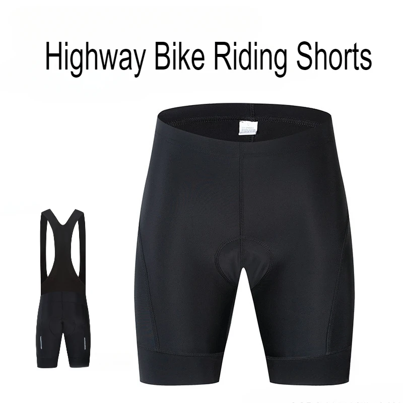 

Pro Men's Cycling Bib Shorts Bretelle Cyclist MTB Road Tights Bicycle Clothing ST-MULTI Cushion for 7 Hours Riding Bike Shorts