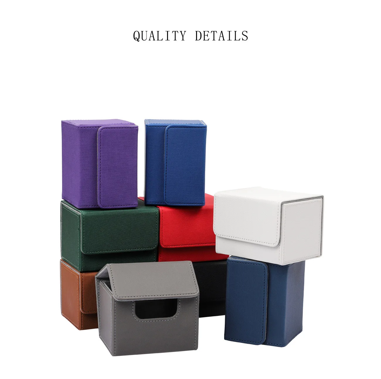 Red Storage Box, Card Storage Box, Board Game Card Box, Jewelry Storage Box