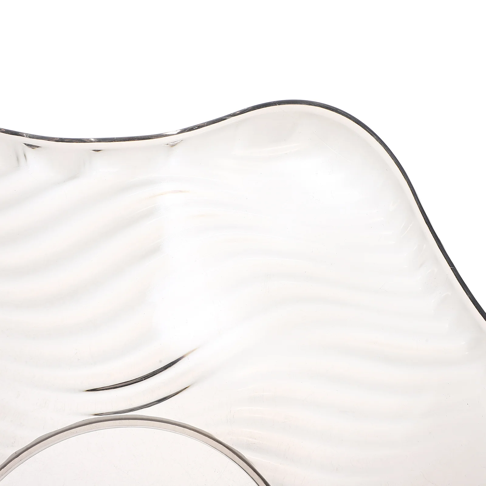 طبق فاكهة بلاستيكي سماوي على شكل قرص العسل صينية للوجبات الخفيفة طبق الحلوى وعاء للسلطة منظم مطبخ منزلي متعدد الوظائف #6