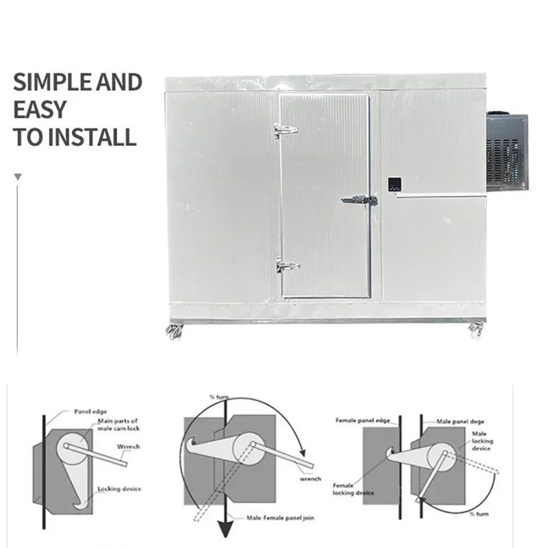 Mobile Cold Room Build Refrigerator Trailer  Walk In Freezer Containers