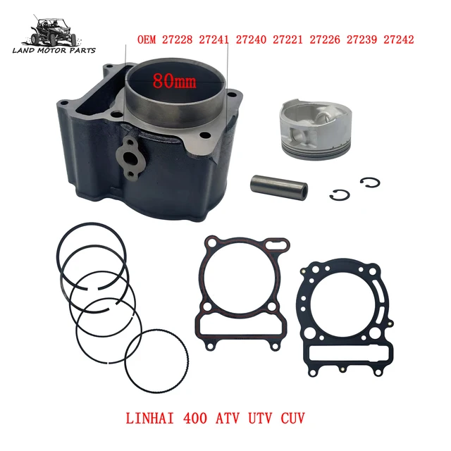 LINHAI ATVs części 400cc zestaw siłowników KQ-69 27228 27241 27240 27221 27226 27239 27242 quadów off road atv/utv