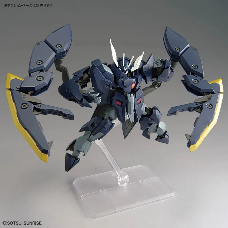 Bandai Genuine HG GUNDAM ZAGAN Iron-Blooded Orphans Anime Action Figure Collectible Assembly Model Toys Ornaments Gift Children