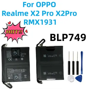 Bilashmart HOT SAE 1 10 BLP749 Original Battery OPPO Realme X2 Pro X2Pro RMX1931 Phone Batteries