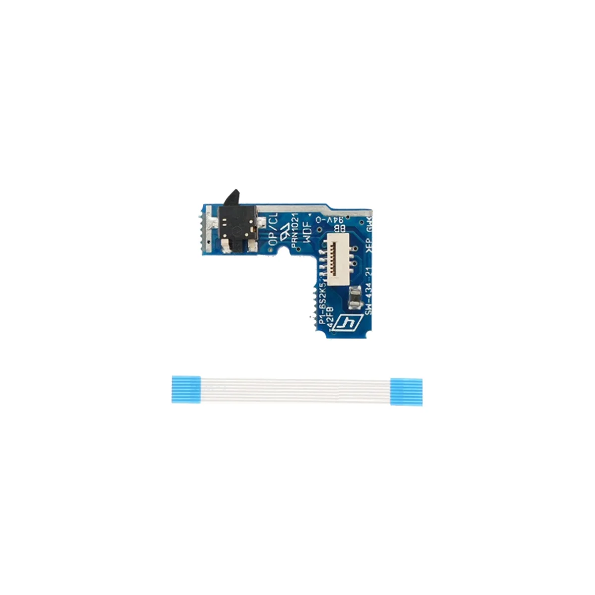 1Pcs Power Switch PCB Board Power On Off Reset Switch Board with Flex Ribbon Cable for PS2 SCPH 70000 75000 77000 79000