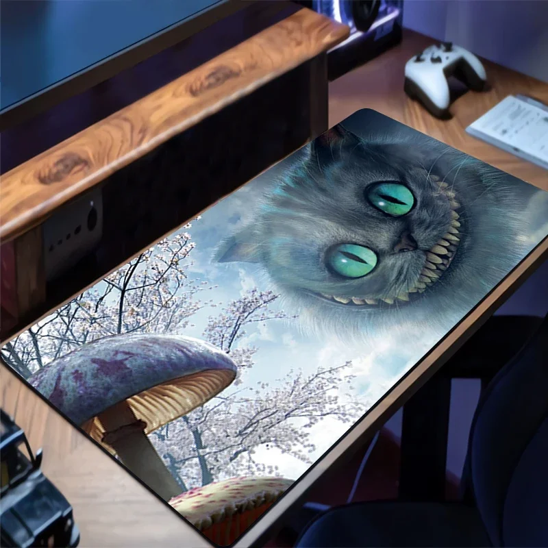 Mouse Pad Gaming New Mousepad Disney Movie A-alice in W-wonderland MousePads Table Keyboard Pad Non-Slip Soft Computer Desk Mat