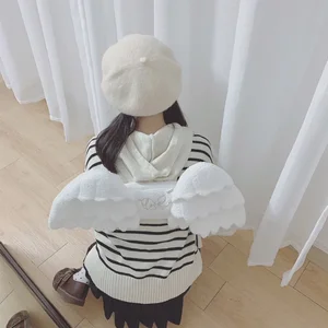 Japonês bonito asas de anjo pelúcia mochila kawaii pequena mochila saco das crianças presente da menina 10 principais vendas mochila angela - №2