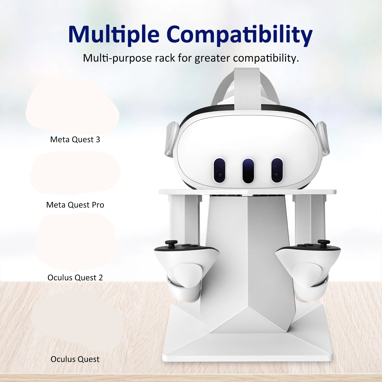 ل ميتا كوة كويست 3 2 برو كويست 3 كويست 2 مهد حامل حامل دعم لعبة ملحق الواقع الافتراضي VR نظارات سماعة خوذة #3