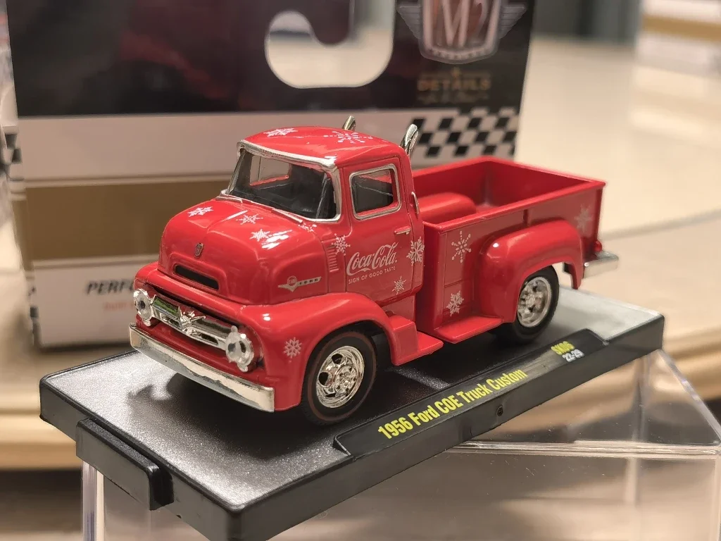 

M2 machines 1/64 1956 Ford COE Truck Custom Die-cast alloy car model collection display child gift