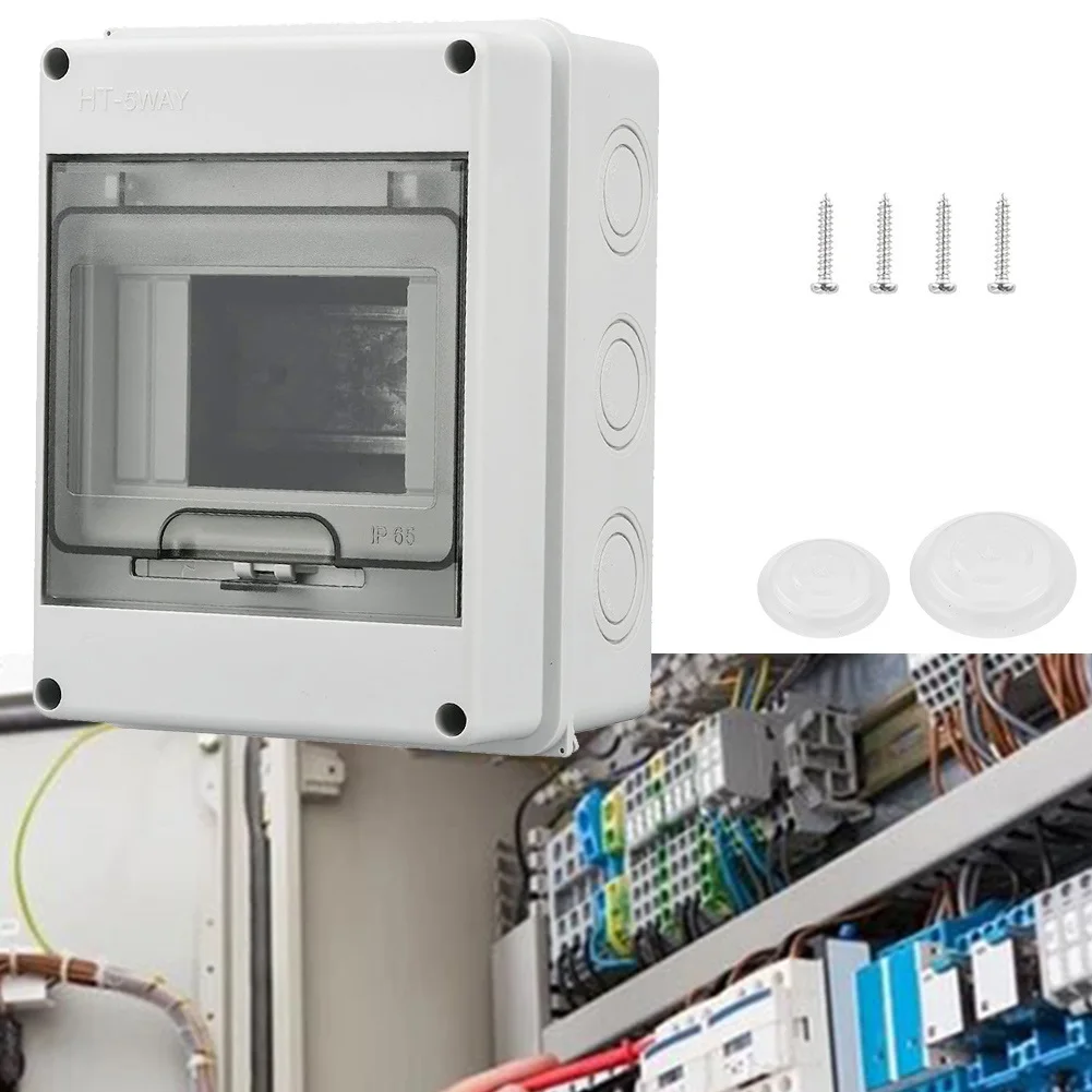 Accessories Fuse Box ABS Grey Lockable Surface-Mounted 1 Pcs 110x150x90 Mm Distribution Box Dustproof Brand New