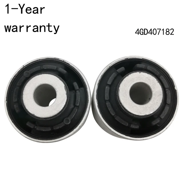 2szt Gumowa tuleja wahacza do Audi A4L A6L A4 S4 RS5 A6 S6 A7 A5 S5 RS7 Q5 VW Phideon 4GD 407182   8K 0407182 B 8K 0407182 A
