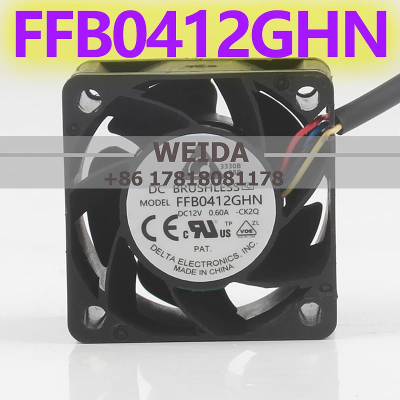 

Оригинальный вентилятор охлаждения Delta 12V 0.60A AC EC 4028 40X40X28MM 4CM PWM, четырехпроводной, для серверных преобразователей частоты FFB0412GHN