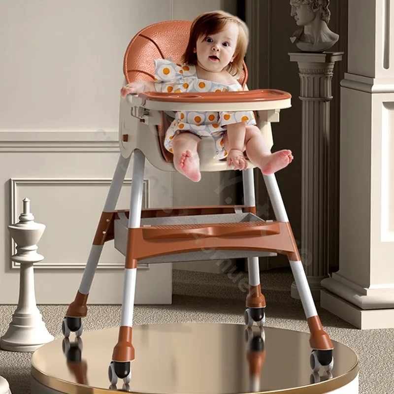 Kindereetkamerstoel / opvouwbare stoel voor baby's / multifunctionele babylift thuis leren zitten eettafelstoel