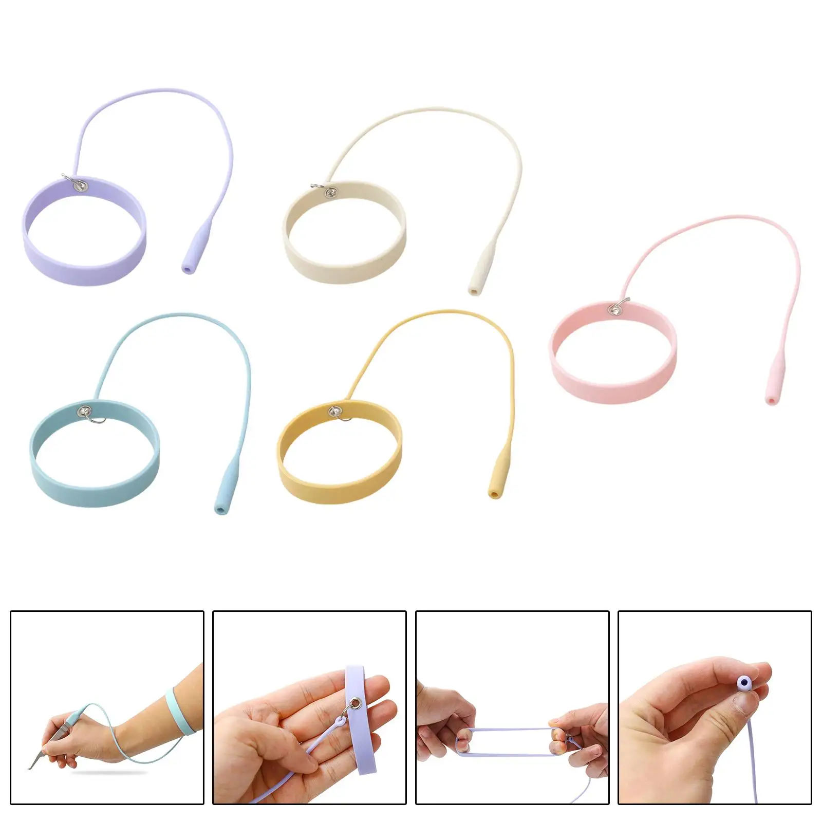 Lash Tweezers Holder Protector Bracelet for Makeup Artist Lash Extension Supplies