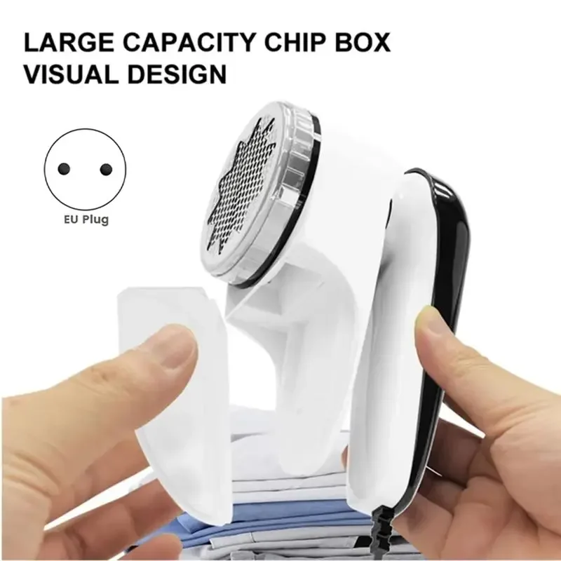 Electric Fabric Shaver Fuzz Pill Trimmer for Clothes and Furniture Compact Lightweight EU Plug