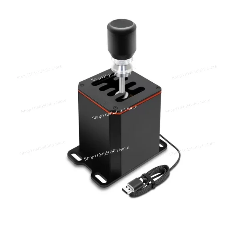 Magnetic Sensor Racing Simulator Shifter & Handbrake, USB H-Gear / Sequential Shifter