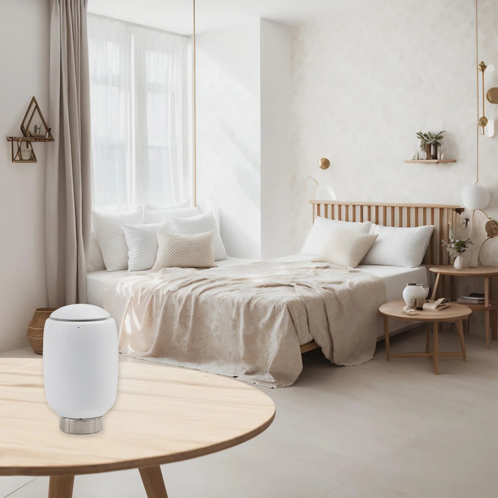 Smart Radiator Thermostat With ZigBee= App Control, Programmable Temperature Settings, Energy-Saving Wireless Heating Valve