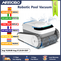AIRROBO Pool Vacuum for Inground Pools, Smart Navigation Pool Cleaner Robot, Wall Climbing Pool Cleaner,120 Min Run Time