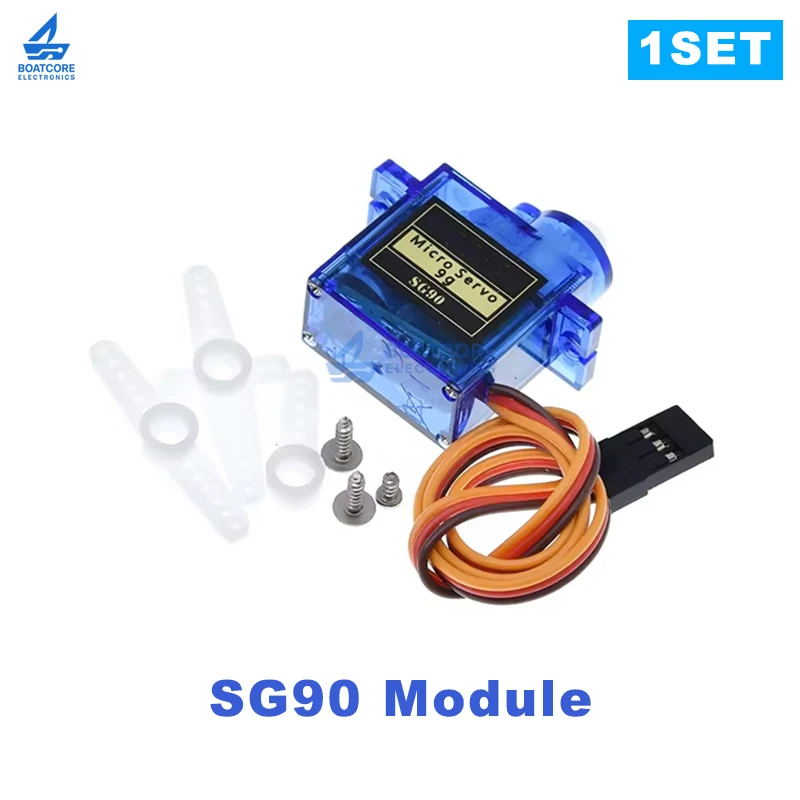 1PCS SG90 9g 1.6KG Mini Micro Servo Official Smart Electronics RC for RC 250 450 Helicopter Airplane Car Boat Arduino DIY