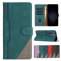 Skin Feel Wallet Case for VIVO Y21 Y21S Y33S Y20 Y20S Y76 Y76S Y74S Y35 Y22 Y22S Y11 Y12 Y15 Y16 Y17 Y15S Y12S Card Flip Cover