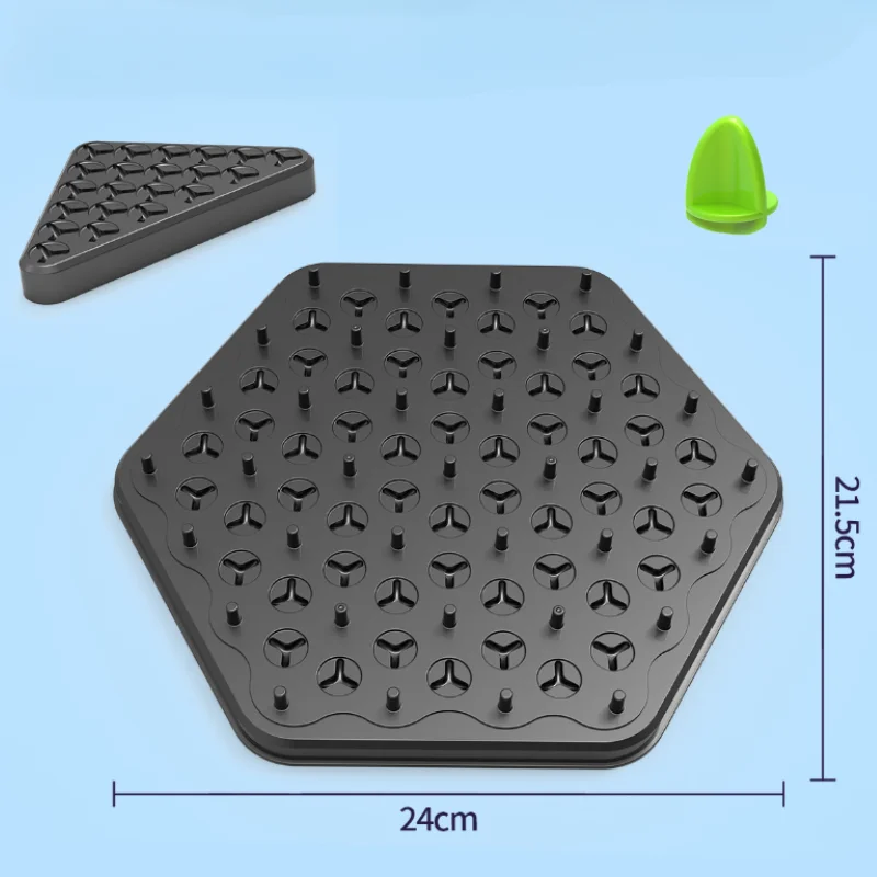 Nowa geometria łańcuszek szachy Puzzle trójkąt szachy gra komputerowa gumka szkolenia interakcja rodzinna ćwiczenia myślenie zabawki prezenty