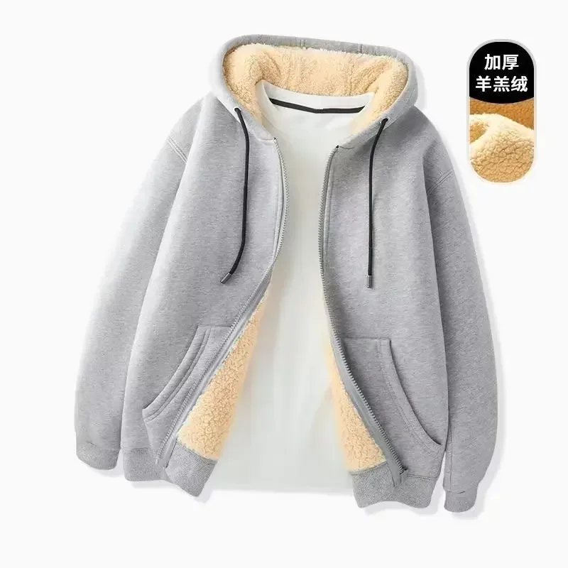 Sudadera con capucha de punto Kawaii para mujer, abrigo de lana con cremallera, ropa de calle de dibujos animados, ropa de abrigo deportiva, Invierno