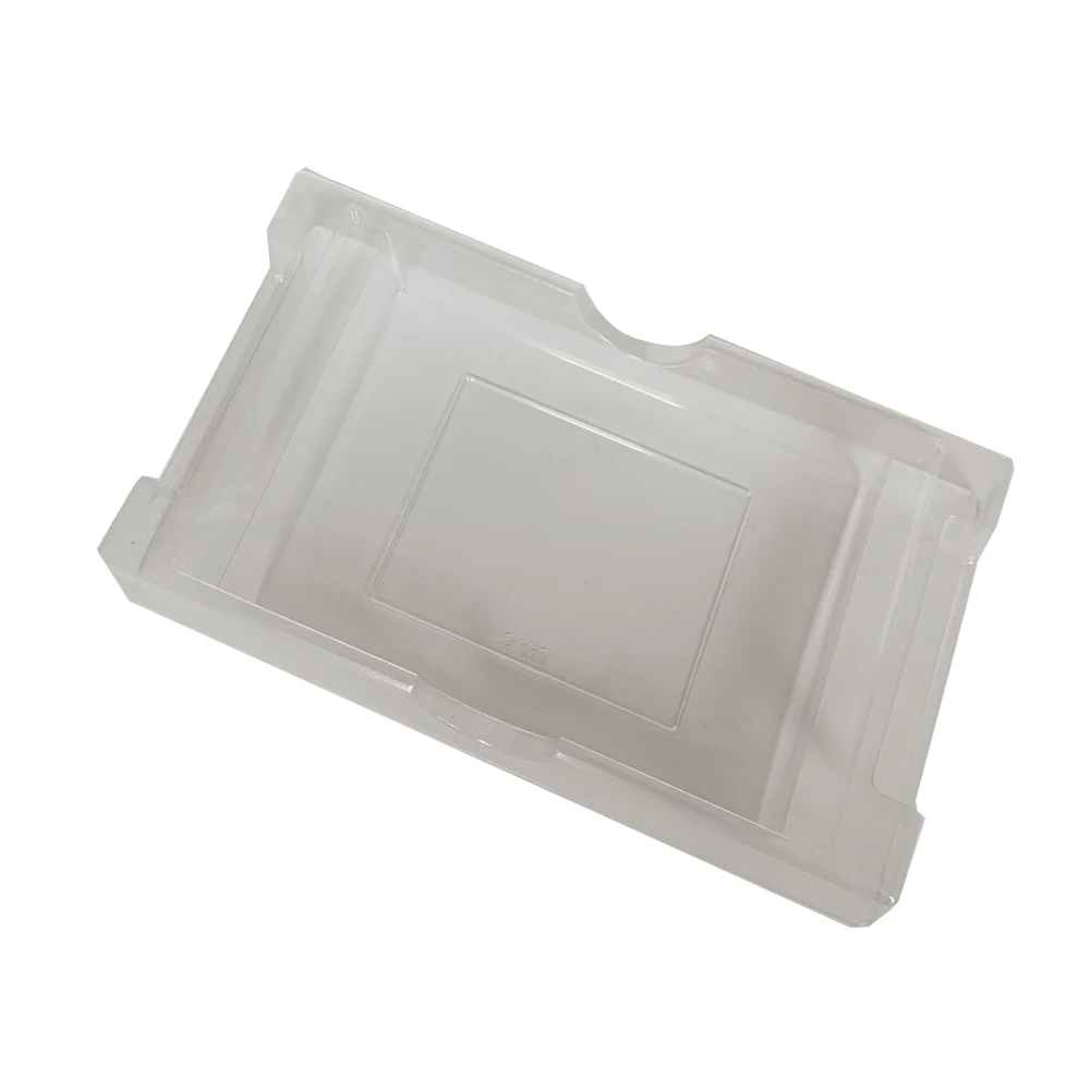 Ruitroliker 10PS White Clear Plastic Cartridge Cases Boxes Insert Inner Tray Inlay for SFC Games Cartridge-JP Version