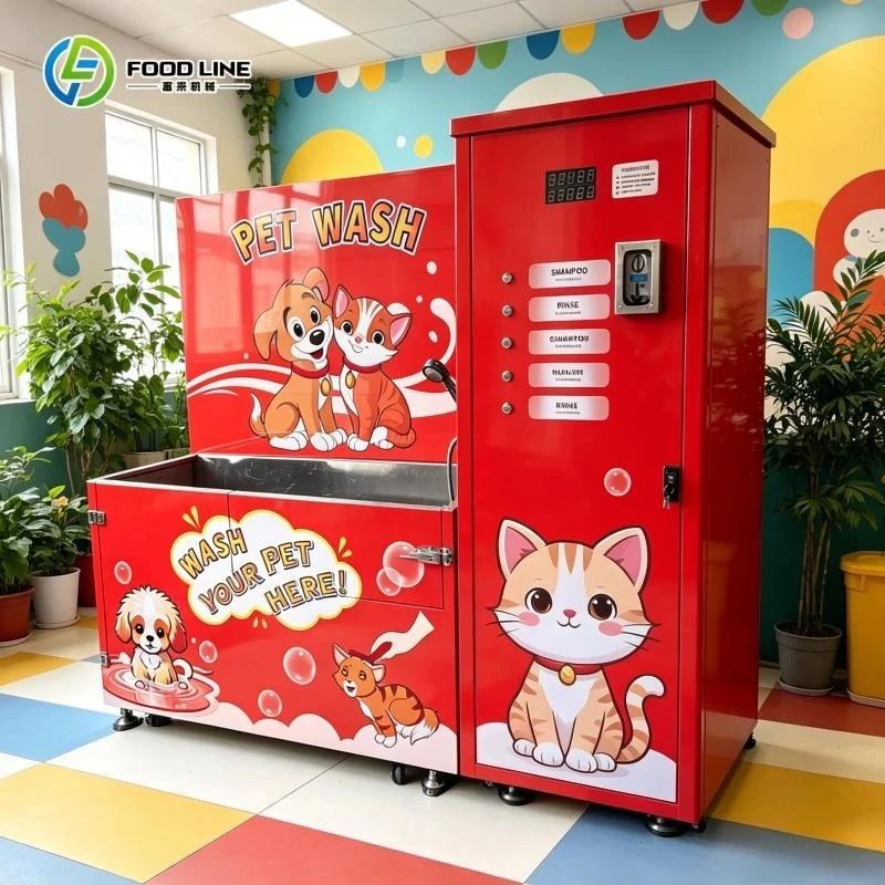 All-in-one Pet Washing Equipment Fully Automatic Unmanned Self-service Dog Washing Machine Customized Commercial Grooming