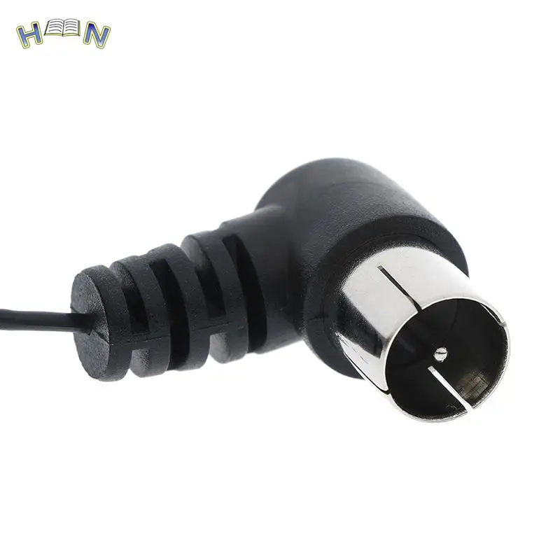 FM Antenna Male For Sound Natural Sound Stereo Receiver For FM Radio/ Hi-Fi/ DAB/ TV Indoor Use Black