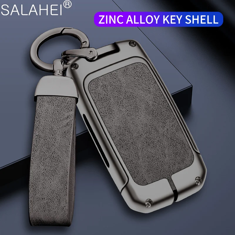 

Zinc Alloy Car Key Case Cover Protection Fob For Rolls Royce Phantom Wraith Badge Edition Remote Shell Auto Accessories Keychain