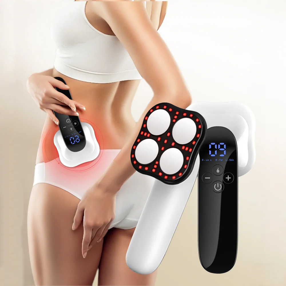 Electric Body Shaping Massage Equipment Handheld Infrared Anti Cellulite Massage Machine for Arm Leg Hip Fat Remover Massager