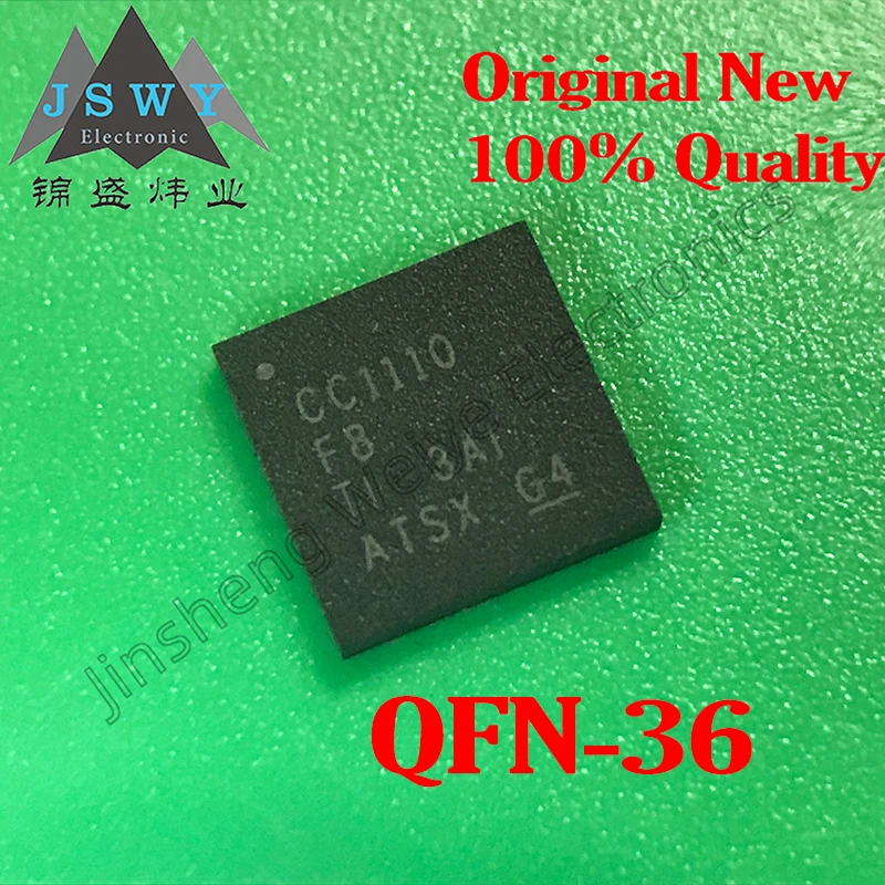

(2/10pcs) CC1110F8RHHR QFN-36 CC1110F8/Wireless Microcontroller Chip/New Original Stock Electronics