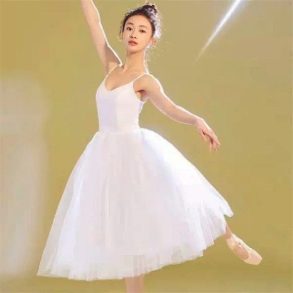 Черно-белая балетная юбка-пачка «Лебединое озеро», балетный костюм, платье для девочек, детский костюм на Хэллоуин, детская праздничная одежда для балерины, танцевальная одежда