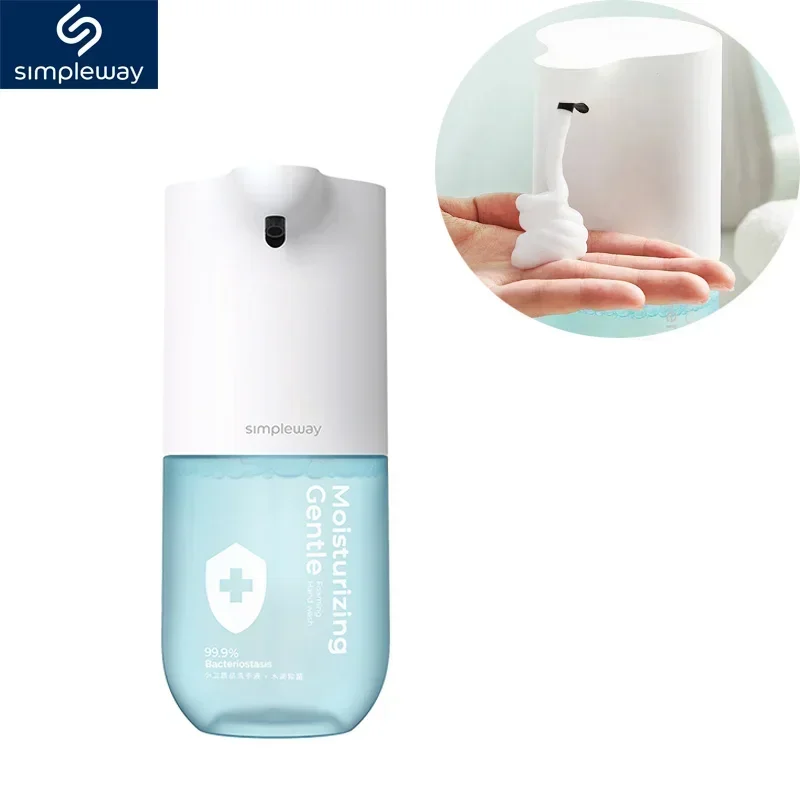 Xiaomi Simpleway Automatic Soap Dispenser Smart Hand Washer 0.25s Infrared Sensor Foam Dispenser with High Accuracy Usb Charger