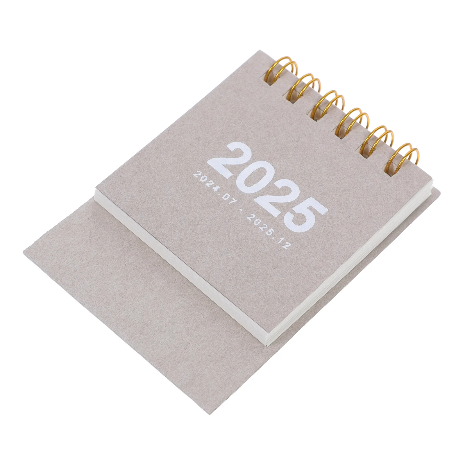 

Mini Desk Calendar 2024-2025 Small Decorative Desktop Calendar Office Table Standing Monthly Daily Use Home Accessory