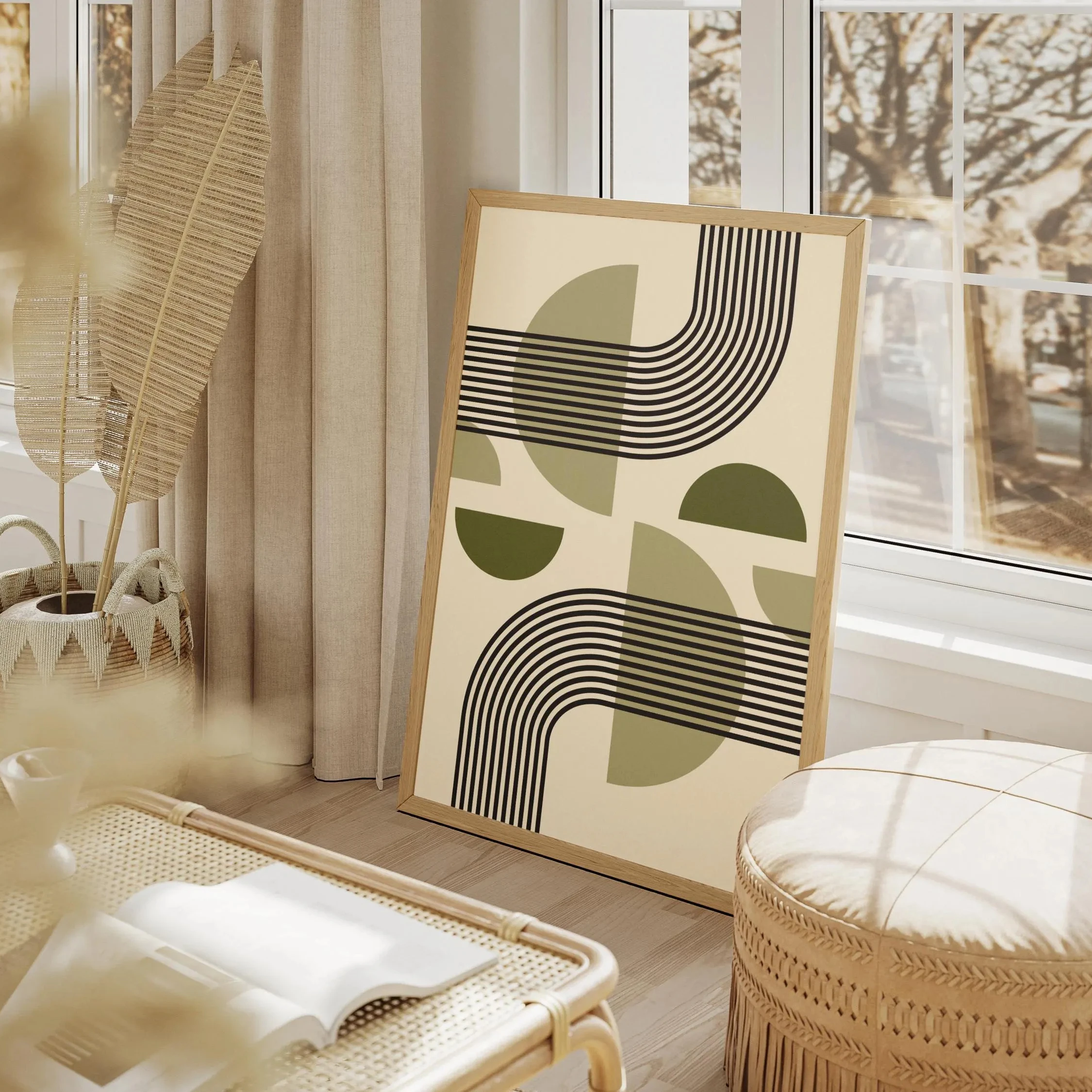 1 buah tanpa bingkai Satu set - Abstract Canvas Set ulasan dan harga