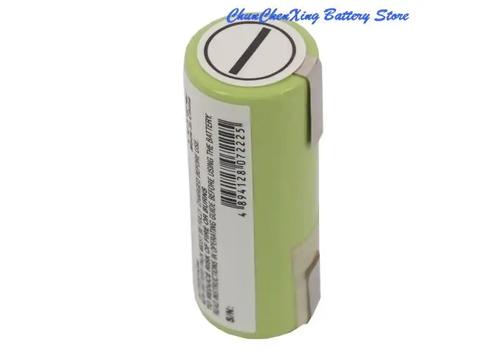 Batería de 2500mAh para Braun 1008,1507s,1013,2035,3011,3305,3710,6012,6620,7504,7680,8583,4000,4504,4715,5005,5510